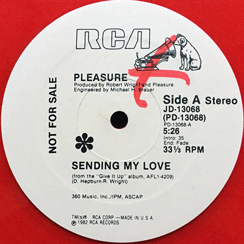 PLEASURE // SENDING MY LOVE (5:24) / INST