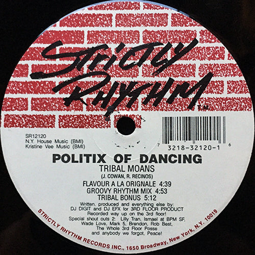 POLITIX OF DANCING // TRIBAL MOANS (3VER) / ELEVATE (3VER)
