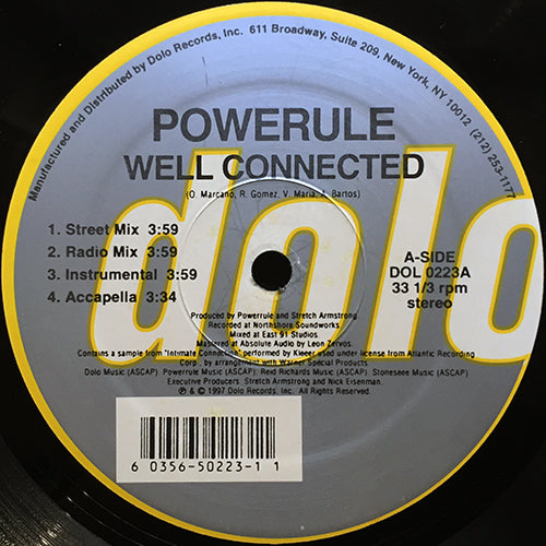 POWERULE // WELL CONNECTED (4VER) / BRIGHT LIGHTS, BIG CITY (4VER)