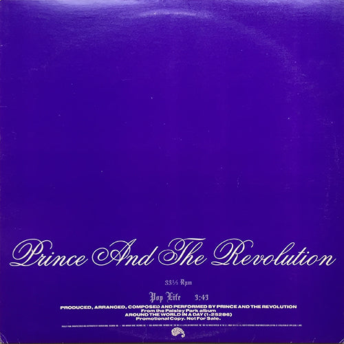 PRINCE AND THE REVOLUTION // POP LIFE (3:43)