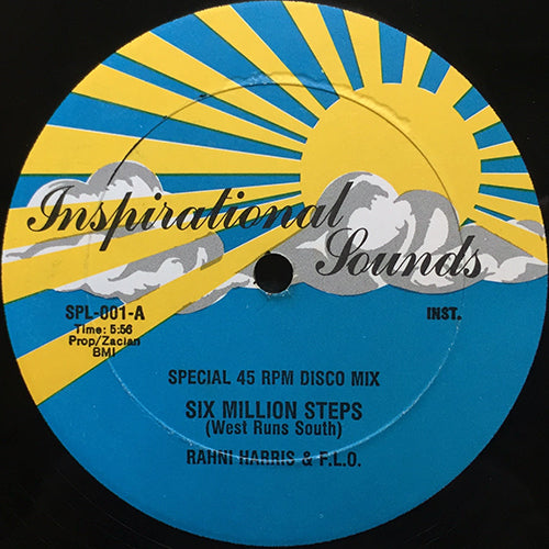 RAHNI HARRIS & F.L.O. // SIX MILLION STEPS (WEST RUNS SOUTH) (5:45) / INST (5:56)