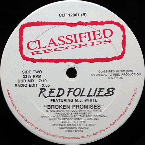 RED FOLLIES // BROKEN PROMISES (3VER)
