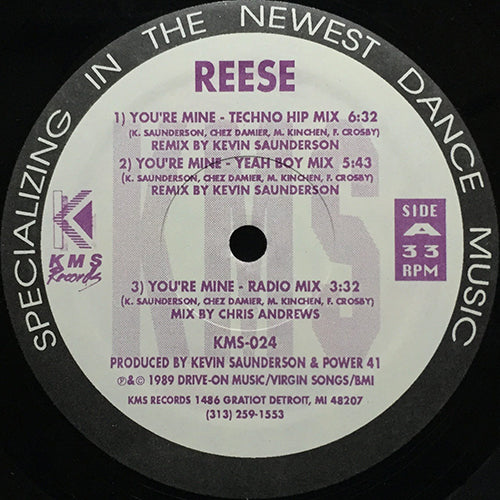 REESE // YOU'RE MINE (5VER)