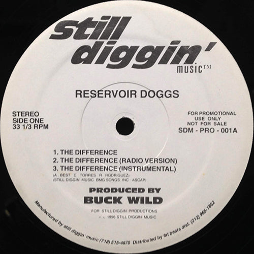 RESERVOIR DOGGS // THE DIFFERENCE (3VER) / BACK TO BERTH (3VER) / MURDER SHE WROTE