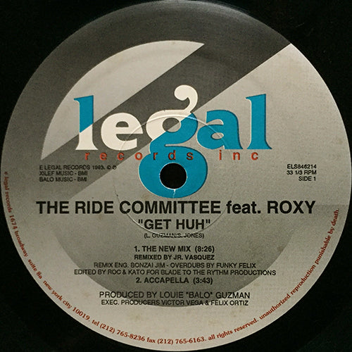 RIDE COMMITTEE feat. ROXY // GET HUH (4VER)