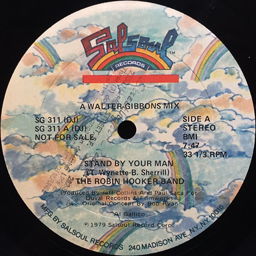 ROBIN HOOKER BAND // STAND BY YOUR MAN (7:47) / YOUR CHEATIN' HEART (9:28)