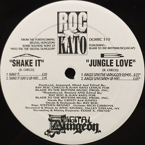 ROC & KATO // SHAKE IT (2VER) / JUNGLE LOVE (2VER)