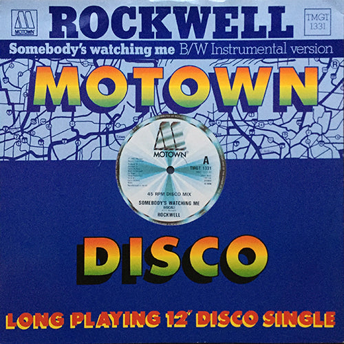 ROCKWELL // SOMEBODY'S WATCHING ME (4:57) / INST (5:26)