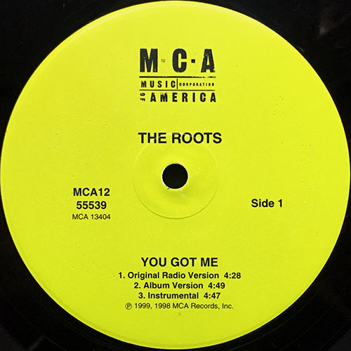 ROOTS feat. ERYKAH BADU // YOU GOT ME (REMIX & ORIGINAL) (6VER)
