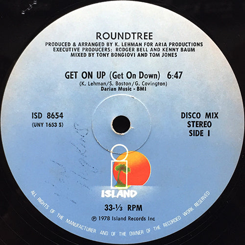 ROUNDTREE // GET ON UP (GET ON DOWN) (6:47) / MANHATTAN (4:17)