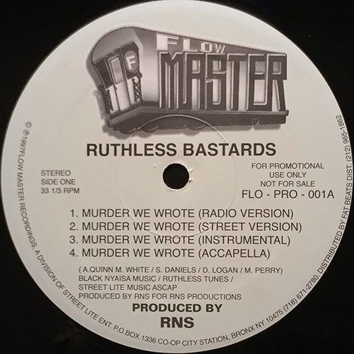 RUTHLESS BASTARDS // MURDER SHE WROTE (3VER) / RUTHLESS BUSTARDS (4VER)