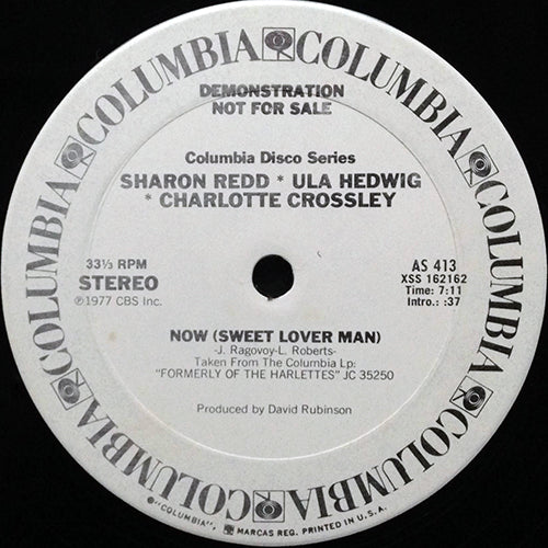 SHARON REDD * ULA HEDWIG * CHARLOTTE CROSSLEY // NOW (SWEET LOVER MAN) (7:11) / CAN'T DANCE (5:30)