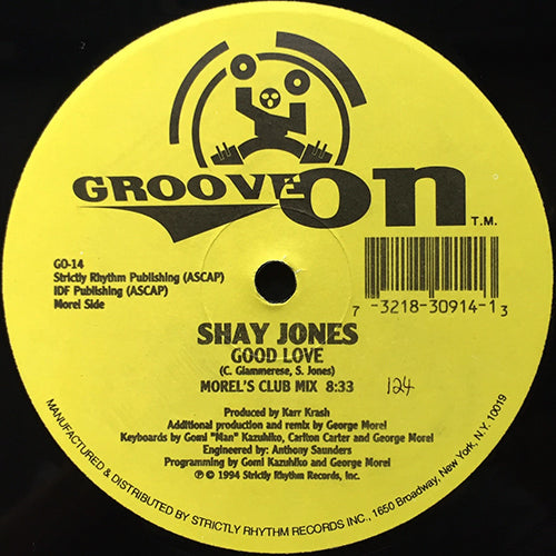 SHAY JONES // GOOD LOVE (3VER)