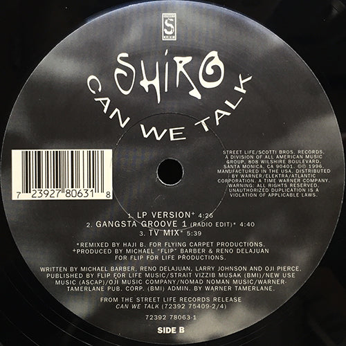 SHIRO // CAN WE TALK (6VER) – next records japan