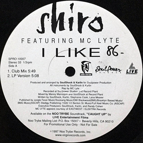 SHIRO feat. MC LYTE // I LIKE (4VER)