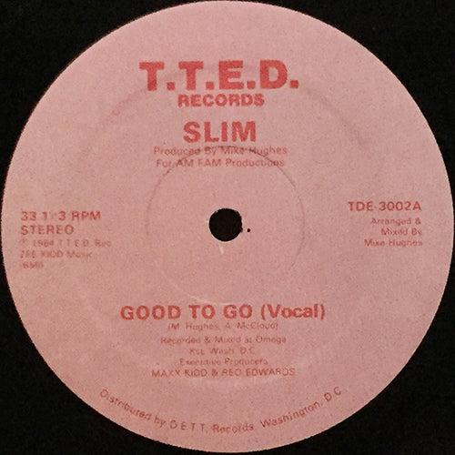 SLIM // GOOD TO GO (VOCAL) / (INST)