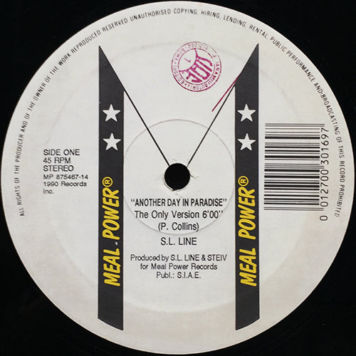S.L. LINE // ANOTHER DAY IN PARADISE / CHOOSE THE GROOVE