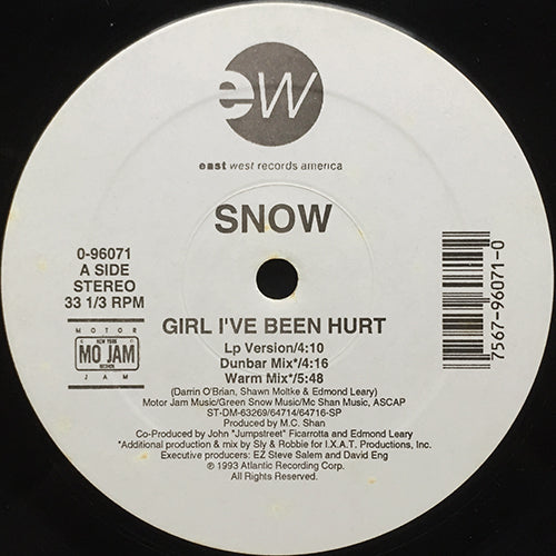 SNOW // GIRL I'VE BEEN HURT (5VER) / CHAMPION SOUND