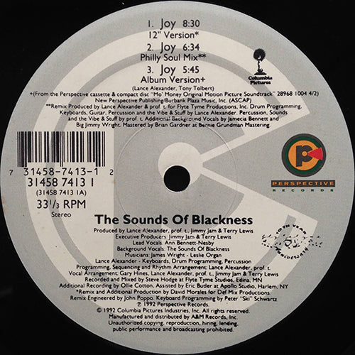 SOUNDS OF BLACKNESS // JOY (5VER) / SOUL HOLIDAYS