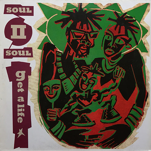 SOUL II SOUL // GET A LIFE (12" MIX) / JAZZIE'S GROOVE (DOOBIE GROOVE) / BACK TO LIFE (HOWEVER DO YOU WANT ME) (ONE WORLD REMIX)