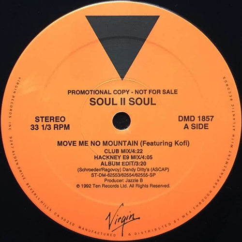 SOUL II SOUL // MOVE ME NO MOUNTAIN (6VER)