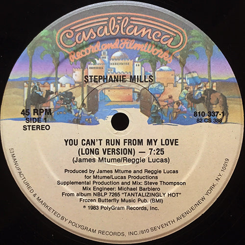 STEPHANIE MILLS // YOU CAN'T RUN FROM MY LOVE (7:25/4:24)