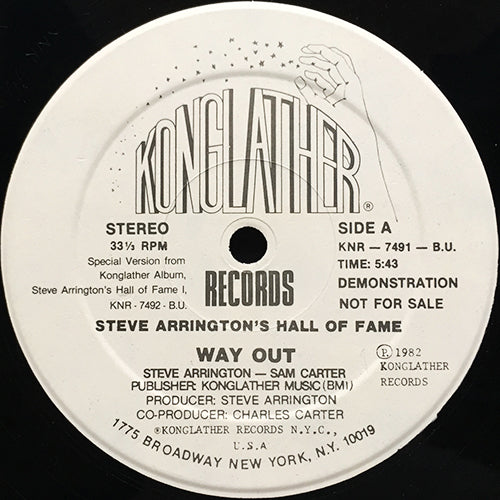 STEVE ARRINGTON // WAY OUT (5:43)
