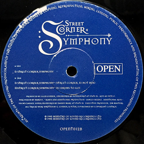 STREET CORNER SYMPHONY // STREET CORNER SYMPHONY (3VER)