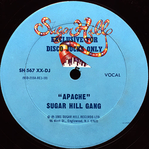 SUGARHILL GANG // APACHE (VOCAL) / (INST)