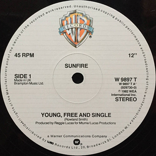 SUNFIRE // YOUNG, FREE AND SINGLE / SHAKE YOUR BODY / FEET