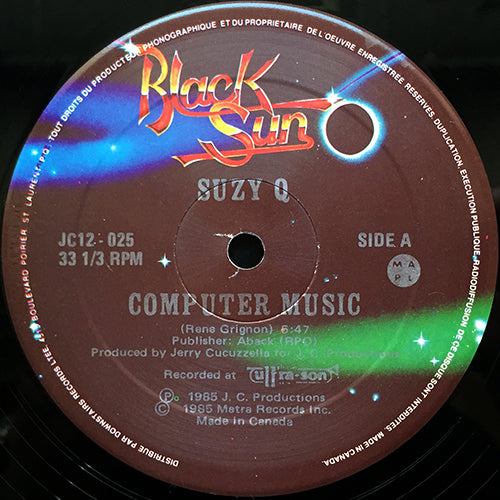 SUZY Q // COMPUTER MUSIC (5:47/3:37) / (DUB MIX) (5:17)
