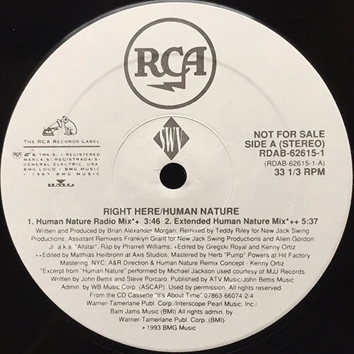 SWV // RIGHT HERE (HUMAN NATURE RADIO MIX) (4VER)