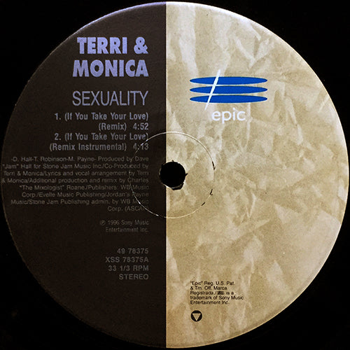 TERRI & MONICA // SEXUALITY (IF YOU TAKE YOUR LOVE) (4VER)