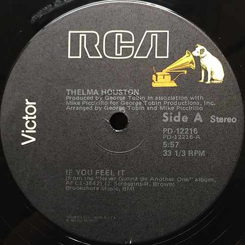 THELMA HOUSTON // IF YOU FEEL IT (5:57) / HOLLYWOOD (3:21)