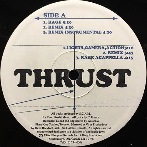 THRUST // RAGE (4VER) / LIGHTS, CAMERA, ACTION (2VER)