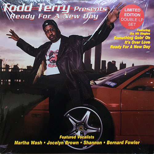 TODD TERRY // READY FOR A NEW DAY (LP) inc. THE PREACHER / SOMETHING GOIN' ON / I'M FEELIN' IT / IT'S OVER LOVE /SATISFACTION GUARANTEED / SAX TRAC / COME ON BABY / FREE YOURSELF / DO YOU FEEL ME