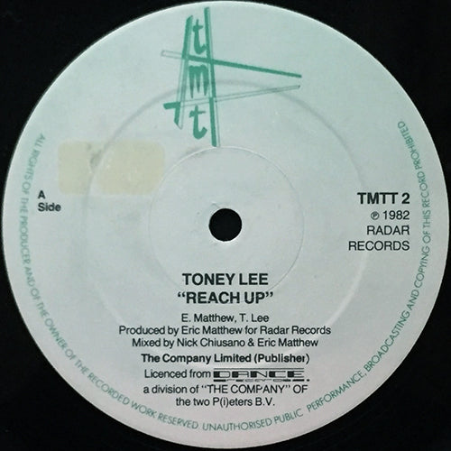 TONEY LEE // REACH UP / (DUB MIX) / (QUICK MIX)