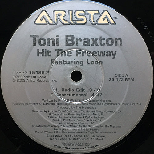 TONI BRAXTON // HIT THE FREEWAY (4VER)