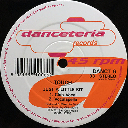 TOUCH // JUST A LITTLE BIT (3VER)