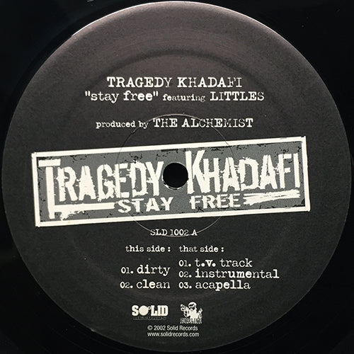 TRAGEDY KHADAFI // STAY FREE (5VER)