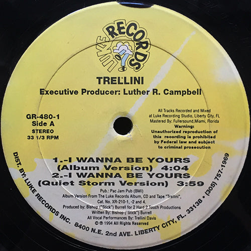 TRELLINI // I WANNA BE YOURS (4VER) – next records japan