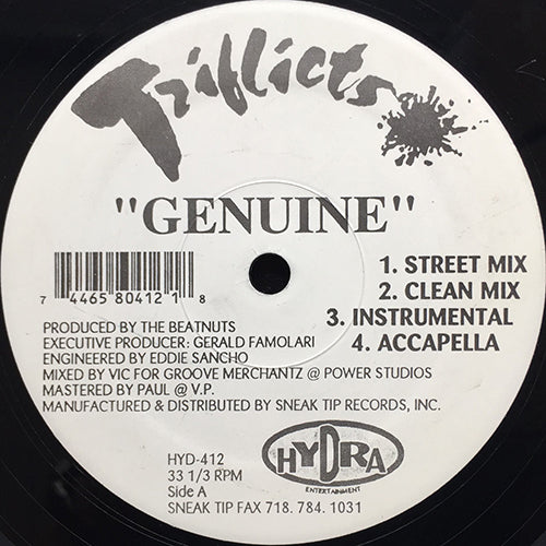 TRIFLICTS // GENUINE (4VER) / DON'T MAKE ME TRY (4VER)