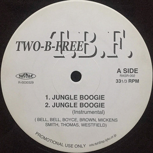 TWO-B-FREE // JUNGLE BOOGIE (2VER) / IT MUST BE MAGIC (2VER)