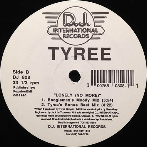 TYREE // LONELY (NO MORE) (4VER)