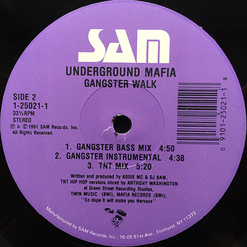UNDERGROUND MAFIA // THE GODFATHER (4VER) / GANGSTER WALK (3VER)