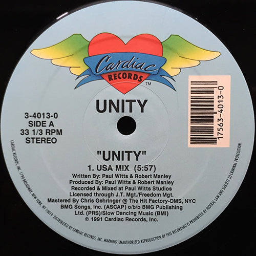 UNITY // UNITY (USA MIX) (5:57) / (CLUB DUB) (4:31)