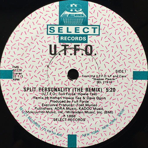 U.T.F.O. // SPLIT PERSONALITY (2VER)