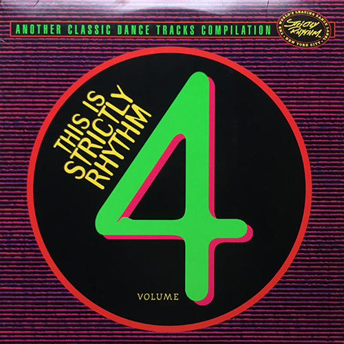 V.A. (BELIEVERS / RHYTHM FACTOR / SUN, SUN, SUN / MOREL'S GROOVE / LOOP 7 / SMOOTH TOUCH / ARMAND VAN HELDEN / BOSS / CIRCLE CHILDREN / ANDROGEMY / M&M) // THIS IS STRICTLY RHYTHM - VOL 4 (LP) inc.
