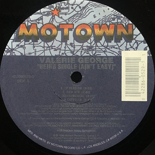 VALERIE GEORGE // BEING SINGLE (4VER) / I'LL BE AROUND (4VER)