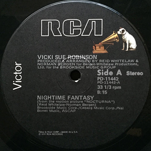 VICKI SUE ROBINSON // NIGHTIME FANTASY (8:15) / FEELS SO GOOD IT MUST BE WRONG (5:32)